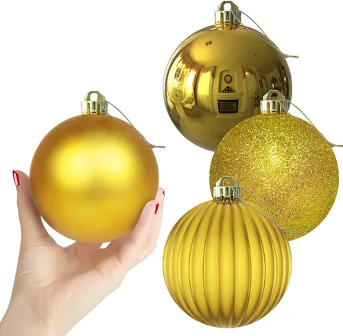 Vista 15 de GameXcel - esferas de Navidad para el árbol de Navidad - Decoraciones navideñas que no se rompen, unas perfectas esferas colgantes