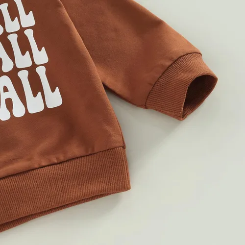 Vista 5 de Karuedoo Conjunto de sudadera de manga larga para bebé niña con pantalones acampanados para otoño e invierno