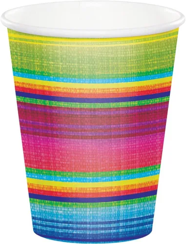 Vista 12 de Creative Converting 324356 Invitación plegable con temática de serape