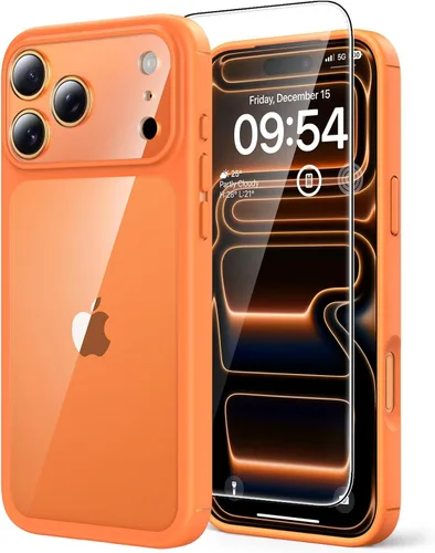 Vista 63 de TAURI Funda magnética 5 en 1 diseñada para iPhone 13 para iPhone 14, [compatible con MagSafe] con 2 protectores de pantalla + 2 protectores de lente