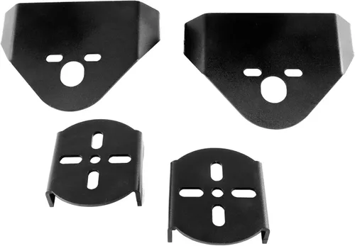 Vista 3 de 4 piezas de soportes de montaje de bolsa de aire superior e inferior posterior con soldadura para suspensión neumática