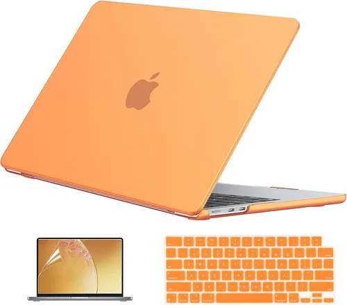 Vista 24 de EooCoo Funda compatible con MacBook Air de 15 pulgadas M5 2026 2025-2023 Release M4 M3 M2 modelo A3448 A3241 A3114 A2941, carcasa rígida