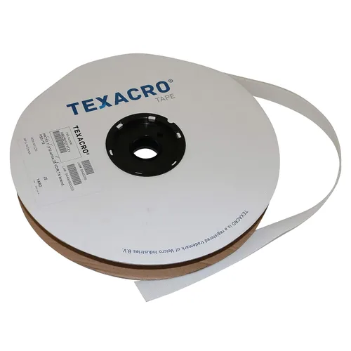 Velcro USA HOOK 70/WI125 70/71 TEXACRO Solo lado de gancho con respaldo adhesivo: 1" x 75 pies Solo lado de gancho, blanco