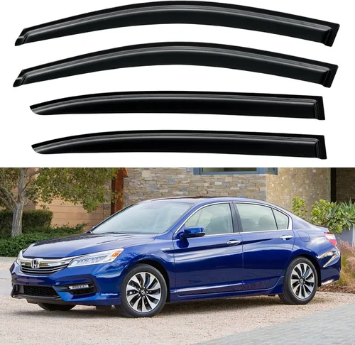 Vista 29 de Viseras de ventana, protectores de lluvia para Ford Explorer 1991-2000, deflectores de viento en el canal para Ford Explorer Sport 2001-2003, Mazda