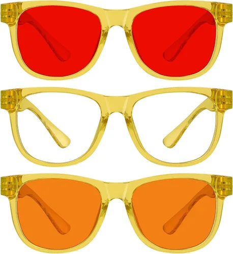 Vista 72 de Eyekepper Gafas de luz azul para hombre y mujer, paquete de 6 lentes Pilot Paquete de 6 color mezclado