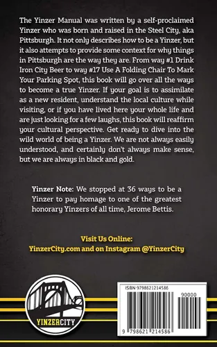 Vista 2 de Yinzer Manual 36 Ways To Be A Pittsburgher