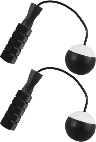 BESTonZON Cordless Jumping Rope with Weighted Balls for Fitness Women and Men Portable Ropeless Skipping Rope with Ergonomic Handles for Indoor Fat