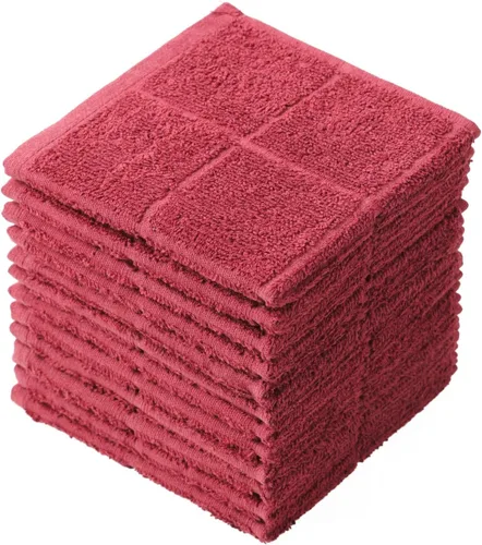 Vista 11 de Glynniss Trapos de cocina altamente absorbentes, 100 % algodón, para lavar platos (color cielo aguamarina)