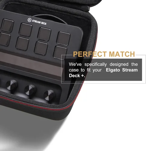 Vista 2 de LTGEM Estuche rígido de EVA para cubierta Elgato Stream - Viajes