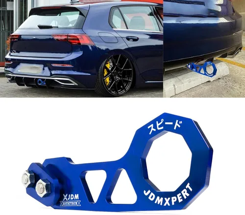 Vista 10 de x xotic tech Kit de Gancho de Remolque Trasero JDM de Aluminio Automático Estilo Racing Anillo de Remolque Trailer Decoración Accesorios