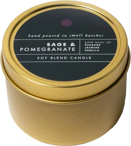 Vista 12 de ScentAir Tin Candle - Vela de mezcla de cera de soja de 3 onzas, vertida a mano en pequeños lotes, hasta 20 horas de tiempo de combustión, fabricada