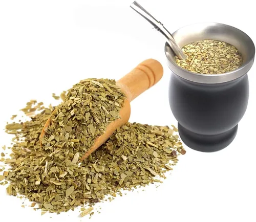 Vista 5 de Beruth Bombilla Yerba Mate Gourd, juego de tazas de té de acero inoxidable de 8 onzas con una tapa multifuncional, dos popotes y cepillos