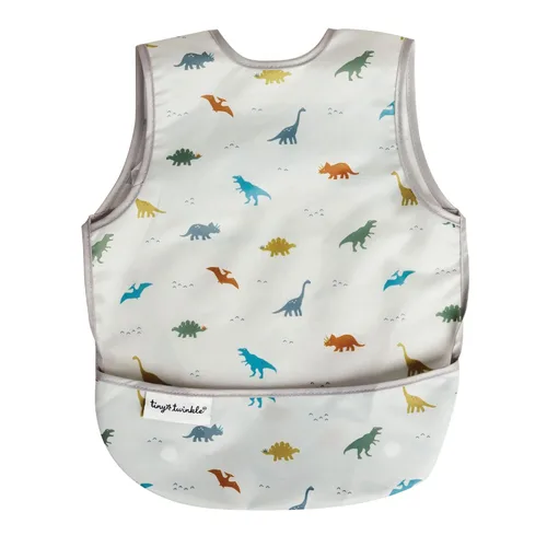 Vista 28 de Tiny Twinkle Babero a prueba de desorden para niños Babero impermeable para comer Delantal de bebé para alimentar, lavable a máquina, regalo