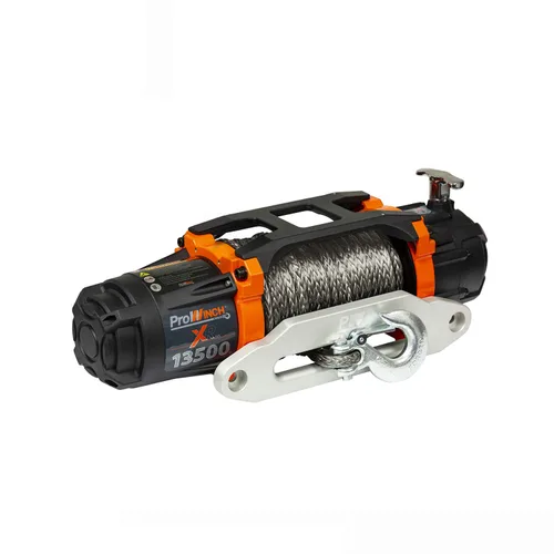 Vista 6 de Prowinch 13500 libras eléctrico impermeable cabrestante sintético cuerda de aluminio inalámbrico