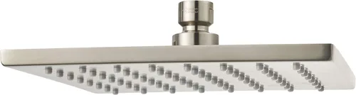 Vista 2 de American Standard 1660788.295 - Cabezal de ducha de lluvia cuadrado de 8 pulgadas, níquel cepillado