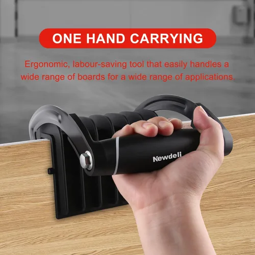 Vista 7 de Newdeli Portador de Madera Contrachapada Profesional Portador de Paneles Herramienta de Transporte de Paneles de Yeso Herramienta de Levantamiento