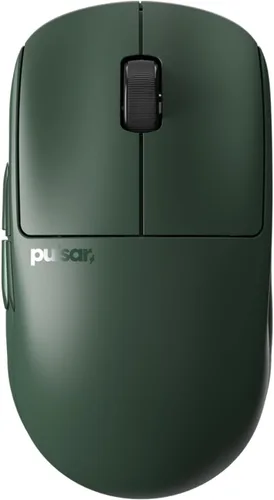 Vista 22 de Pulsar Gaming Gears LAB X2F - Mouse inalámbrico para juegos de punta de dedo, ultraligero de 1.34 oz (38 g), interruptores HUANO Blue Pink Dot