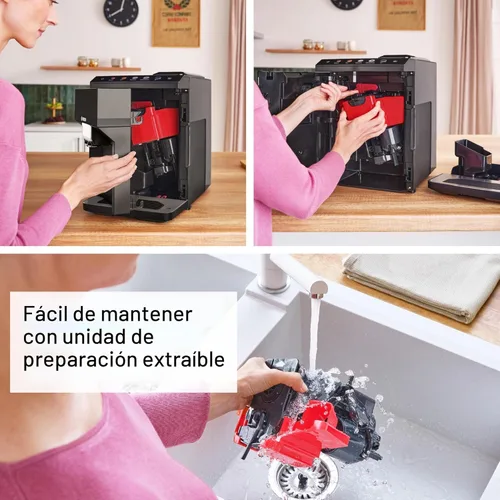 Vista 11 de Bosch 500 Series Máquina espresso y de café completamente automática – Panel de control táctil, manguera de leche, molinillo de cerámica, utiliza