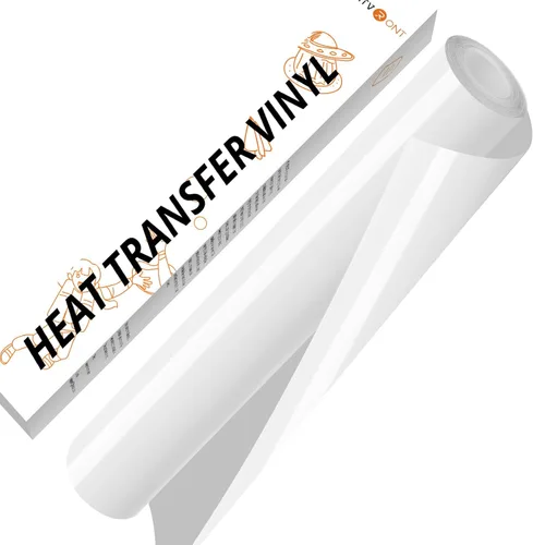 Vista 26 de HTVRONT Rollo de vinilo HTV rosa - 30,5 cm x 3,05 metros Rosa bebé, vinilo para planchar para todas las máquinas de corte y Silhouette Cameo, rollos