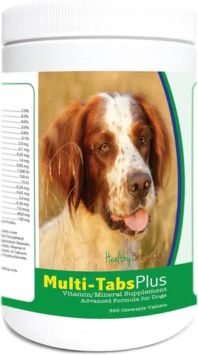 Vista 361 de Healthy Breeds Affenpinscher Multi-Tabs Plus tabletas masticables 180