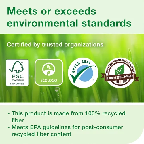 Vista 7 de Tork Rollo de toalla de mano de papel natural H21 100% fibra reciclada, ajuste universal, 6 rollos x 800 pies (RK8002)