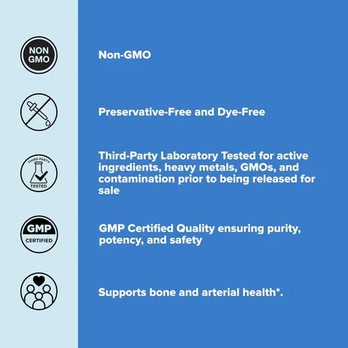 Vista 9 de Superior Source K2 (MK-7) 100 mcg, con suplemento D3 (5,000 UI), tabletas microlingües de disolución rápida, 60 unidades, fortalece los huesos