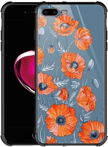 Vista 27 de CARLOCA Funda compatible con iPhone 8 Plus, iPhone 7 Plus para hombres y niños, increíble diseño de patrón de luz espacial nebulosa, a prueba