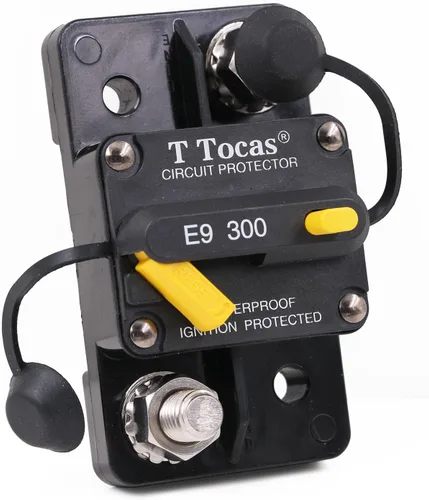 Vista 12 de E69 Interruptor de circuito de 10 A T3 con restablecimiento manual Mini de montaje en superficie IP66 Interruptor conmutable de 10 A