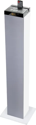 Vista 11 de GOgroove Altavoz de Torre Bluetooth con Subwoofer Integrado - Altavoz Doméstico de Pie con Graves Potentes y Controladores Duales, Potencia Máxima