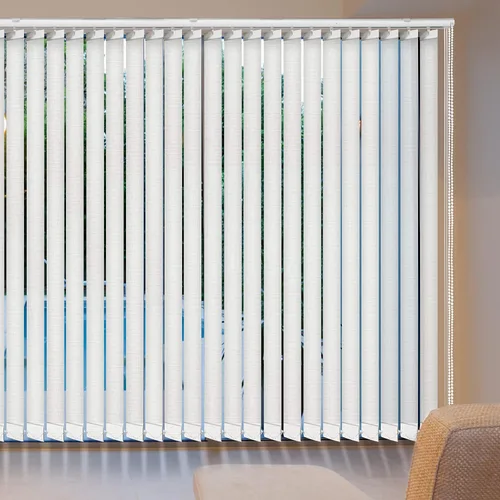 Vista 9 de LETAU Persianas verticales transparentes sin cordones, ajuste de luz, reducen el deslumbramiento solar, protección UV, persianas moradas para puerta