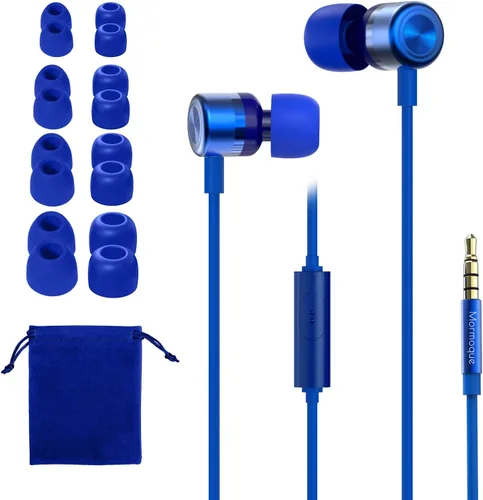 EP06 Auriculares con cable Auriculares intrauditivos Azul