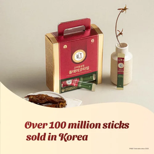 Vista 5 de Red Ginseng Immune Shot - 6 años de ginseng coreano - HACCP 100 barras sin cafeína