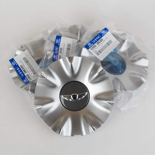 Vista 4 de Genesis Sedan - Tapas centrales de ala de 18 pulgadas (juego de 4)