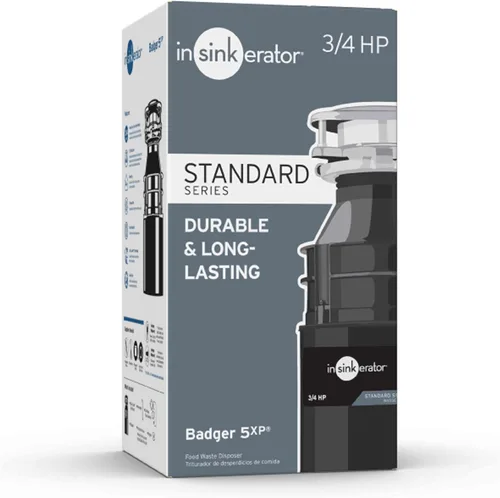 Vista 9 de InSinkErator tejón, Badger 5XP, 120.00 volts