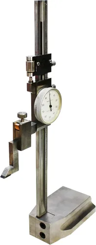 Calibrador de altura de dial a prueba de golpes de 6 pulgadas de acero inoxidable .001 Grad Columna única