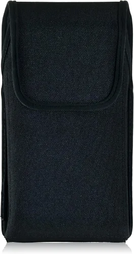 Vista 8 de Turtleback Funda compatible con Note 5, funda para cinturón, compatible con OB Defender o fundas voluminosas, bolsa de cuero negro con clip de Cuero