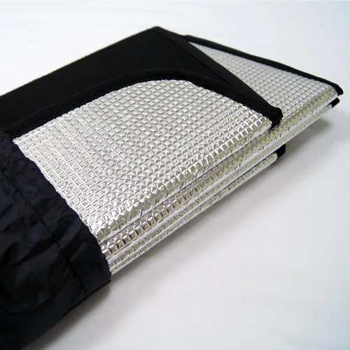 Vista 8 de SS-059 - Parasol para parabrisas delantero de automóvil compatible con Chevrolet Camaro 2016-2020 Protector solar estilo acordeón de ajuste