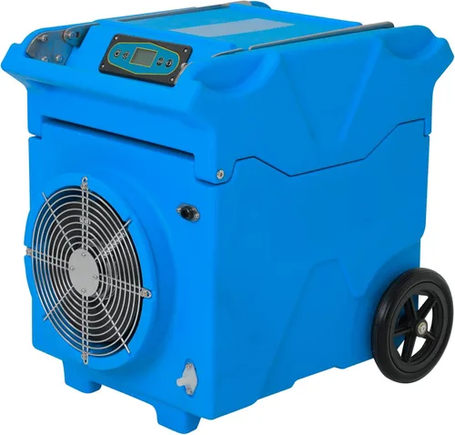 Vista 3 de Mounto MOUNTO - Deshumidificador compacto comercial LGR de 230 Pints con bomba y manguera de drenaje, deshumidificador portátil LGR con ruedas