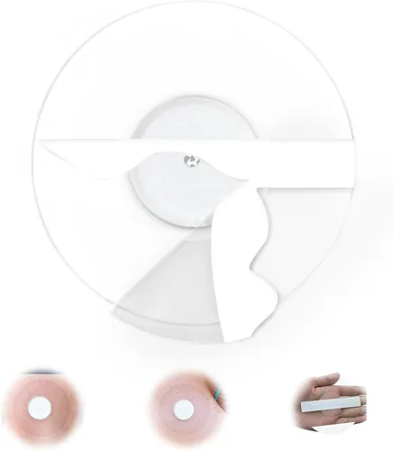 Vista 10 de Paquete de 20 libre de 2 cubiertas, sin látex, hipoalergénicos, impermeables, parches adhesivos para libre 2 sensores CGM, larga duración, sin