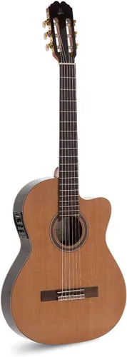Vista 2 de Admira Guitarra Clásica 6 Cuerdas, Derecha (VIRTUOSO-ECTF), Oro