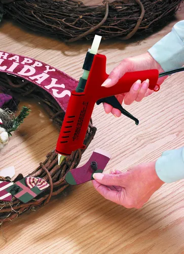 Vista 4 de Arrow TR550 Pistola de pegamento eléctrica profesional resistente para manualidades, construcción, madera, utiliza barras de pegamento estándar