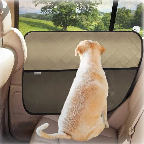 Vista 10 de 2 protectores de puerta de automóvil para perros y mascotas, impermeables, a prueba de arañazos, antideslizantes, duraderos, protectores de puerta