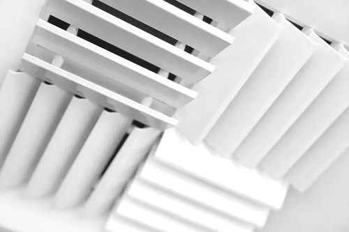 Vista 4 de HVAC Premium Rejilla de aire HVAC de techo ajustable de aluminio extruido de 18 '' de ancho x 18 '' de alto – intercambiable: 1 vía