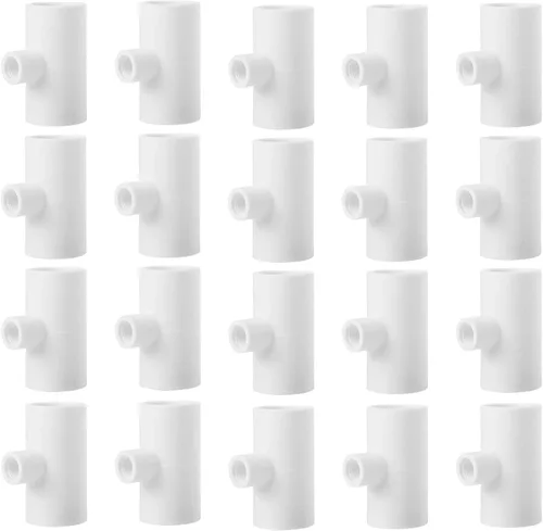 Vista 7 de Paquete de 12 accesorios de PVC para bebederos de pollo, totalmente automáticos para pezones roscados, tazas, comederos, bebedores de agua de aves