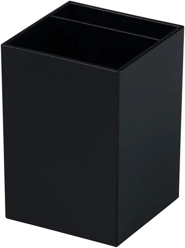 Vista 6 de JAM PAPER Portalápices de plástico – Surtido de negocios – Vasos de escritorio – 3