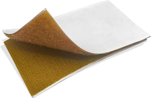Vista 20 de Cierre de Gancho y Bucle de 1 Pulgada Beige - Cinta de Gancho y Bucle de Nylon No Adhesiva - Longitud de 1 Yarda - Para Tela, Bolsas