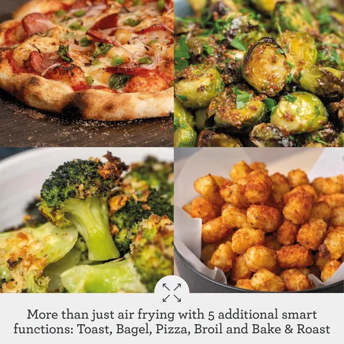 Vista 8 de Breville Smart Oven Air Fryer Compact, Brushed Stainless Steel