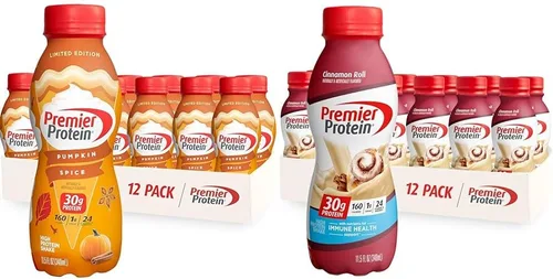 Vista 8 de Premier Protein Shake & Shake Edición Limitada, 1.06 oz y 0.04 oz de azúcar, 24 vitaminas minerales, nutrientes para apoyar la salud inmunológica