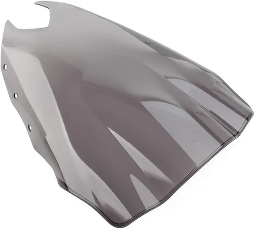Vista 6 de GZYF Parabrisas de motocicleta Deflector de viento ABS plástico 1 unidad para Yamaha FZ-6R 2009 2010 2011 2012 2013 2014 2015, gris
