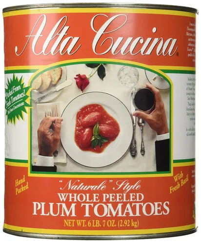 Tomates enteros Alta Cucina de Stanislaus de 6.43 libras.